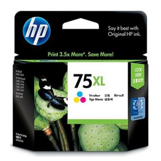 HP 75XL รวมสี CB338WA ตลับหมึกอิงค์เจ็ทแท้ Original